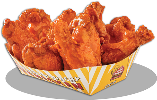 Png Royalty Free Krispy Krunchy Menu Breakfast Seafood - Crispy Fried Chicken (500x400), Png Download