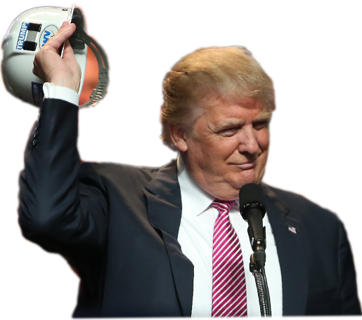 “our Roads And Bridges Are Falling Apart,” Trump Says - Speech (515x456), Png Download