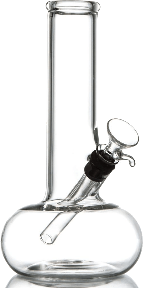 Clear Glass Buoy Base Beaker Bong In Tall Png Woah - Glass (819x1024), Png Download
