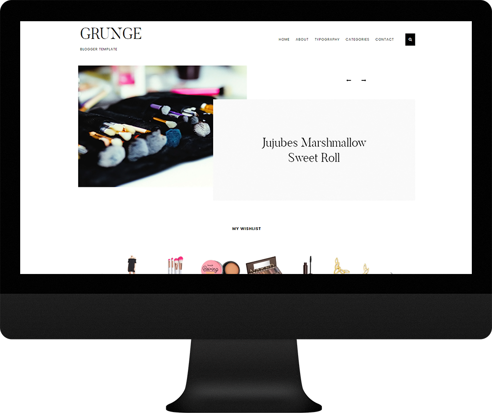 Single Column Gallery Theme Blogger - Blogger (1000x838), Png Download