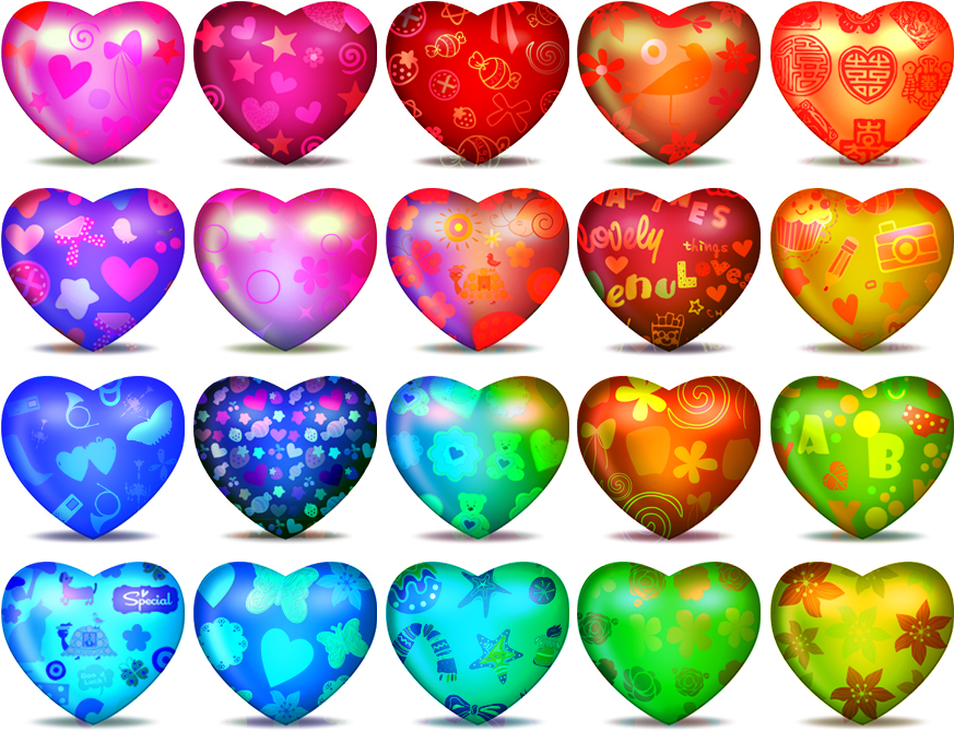 Heart Icon For Facebook Twitter And Tumblr - Icon (900x690), Png Download
