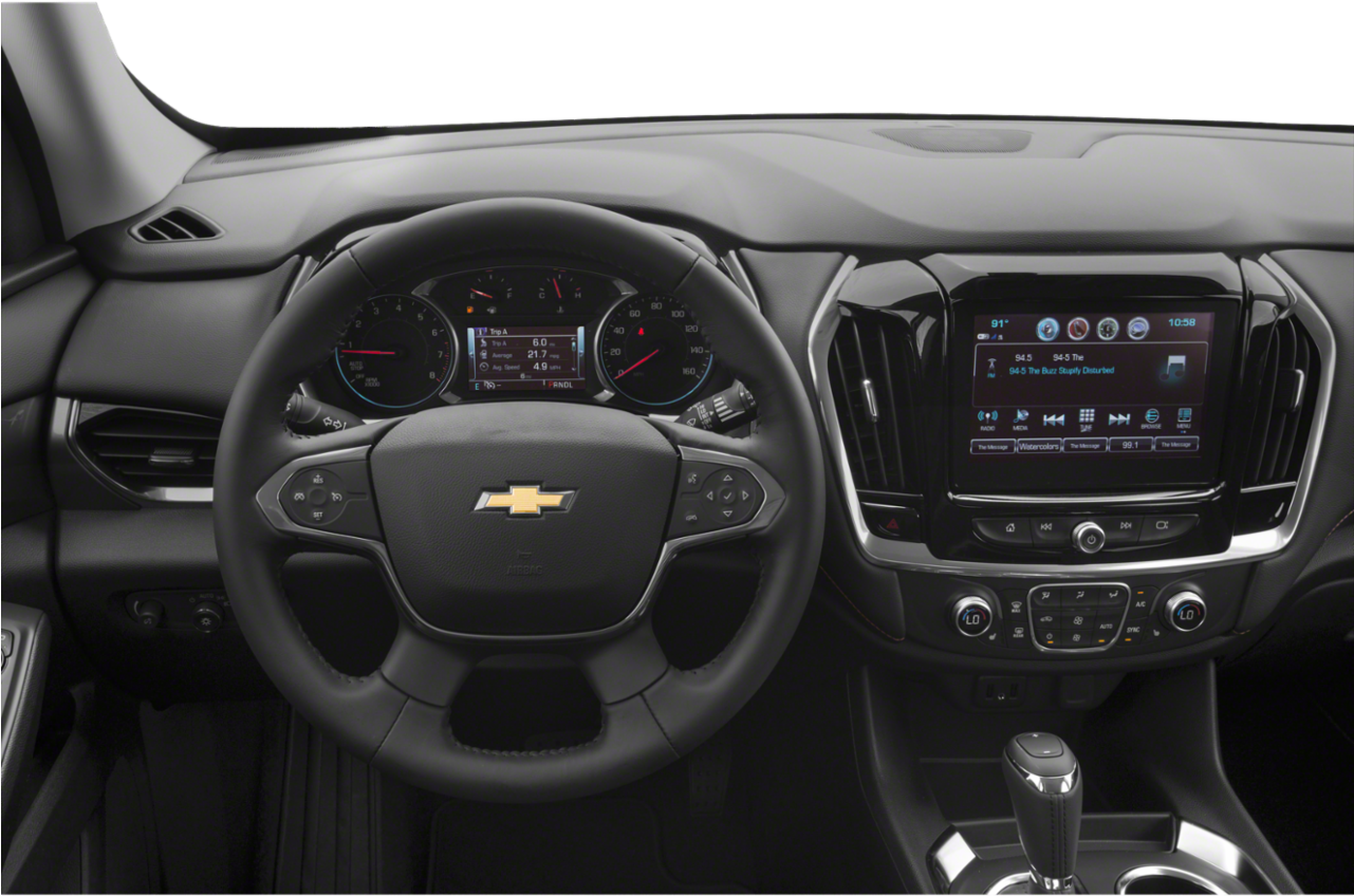 New 2019 Chevrolet Traverse Lt Leather - 2019 Chevrolet Traverse 3lt (1280x959), Png Download