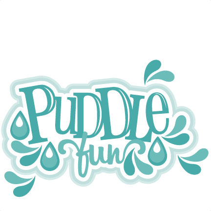 Puddle Fun Title Svg Cutting File For Scrapbooking - Calligraphy (432x432), Png Download