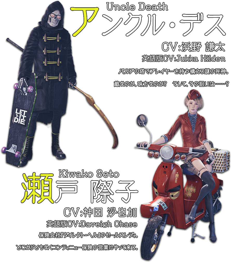 Let It Die（レット イット - Let It Die アンクル デス (900x1014), Png Download