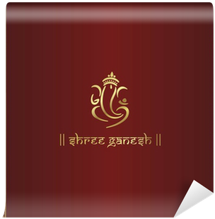 Ganesha, Hindu Wedding Card, Royal Rajasthan, India - Emblem (400x400), Png Download