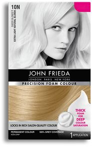 Front - John Frieda Precision Foam Extra Light Natural Blonde (185x300), Png Download