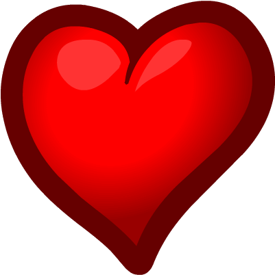 File - Cpnext Emoticon - Heart - Corazon Club Penguin (422x473), Png Download