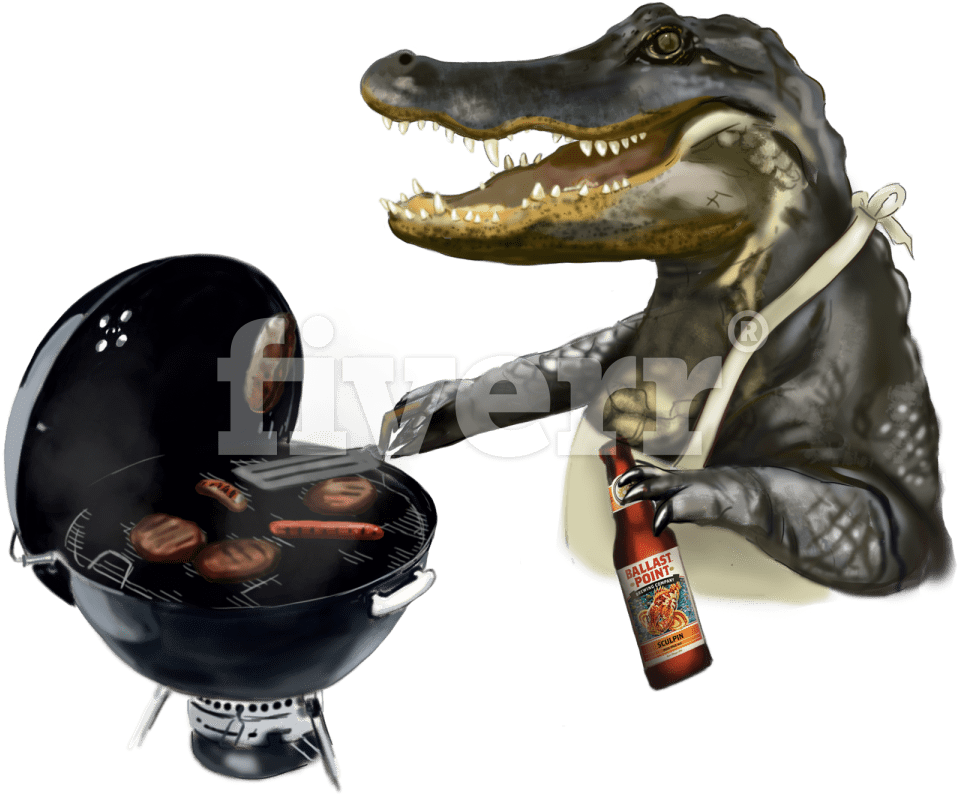 American Alligator (1200x1200), Png Download