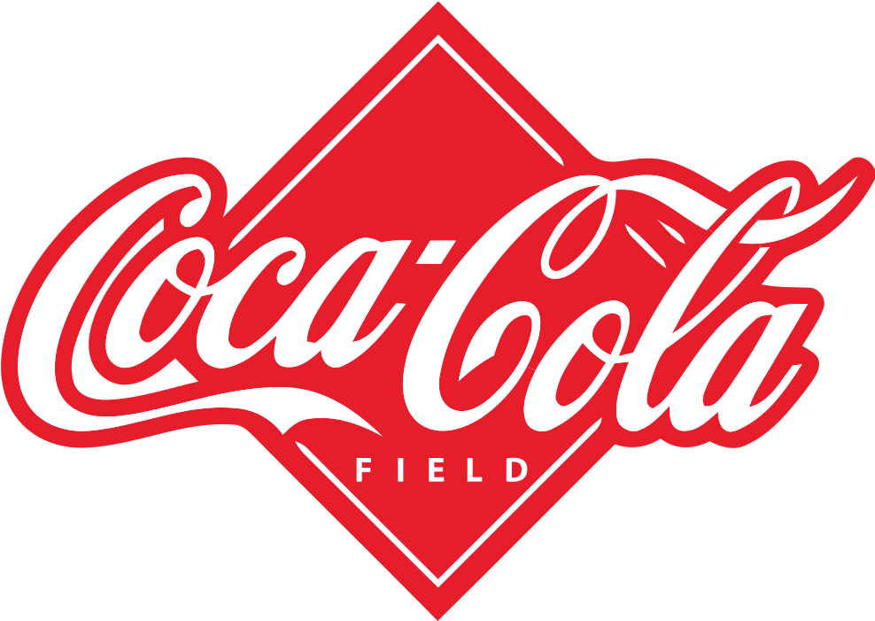 Coca Cola Logo Png - Coca Cola Field Logo (988x768), Png Download
