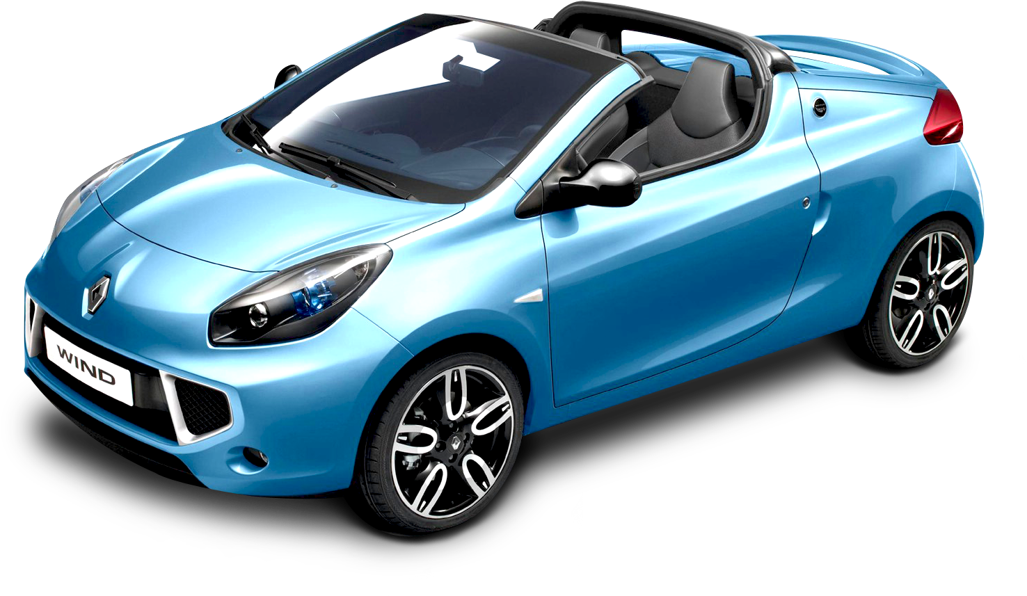Blue Renault Wind Car Png Image - Renault Wind 2010 (1572x919), Png Download