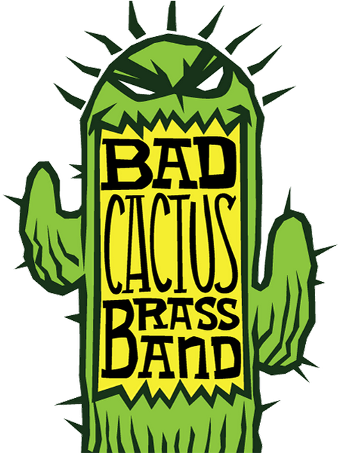 Bad Cactus - Bad Cactus Brass Band - Christmas Cactus (650x650), Png Download