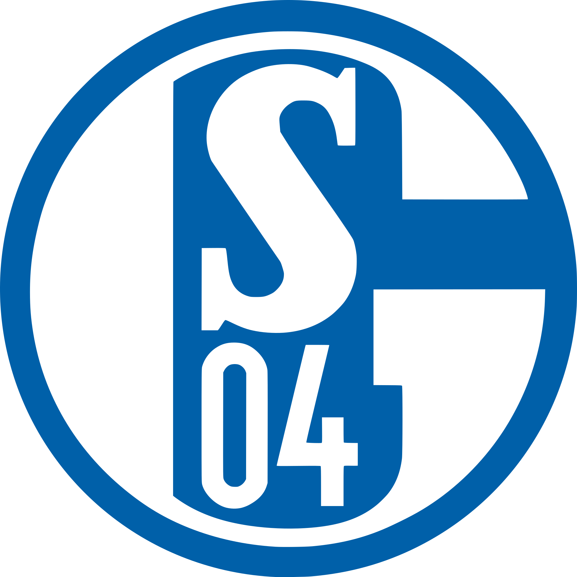 Fc Schalke 04 Logo - Schalke 04 Logo (1000x1000), Png Download