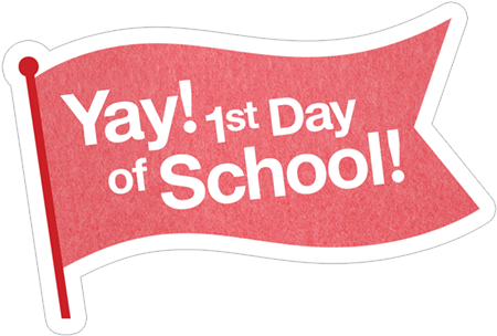 Viber Sticker «target Back To School Stickers» - Stickers Back To School Png (490x317), Png Download