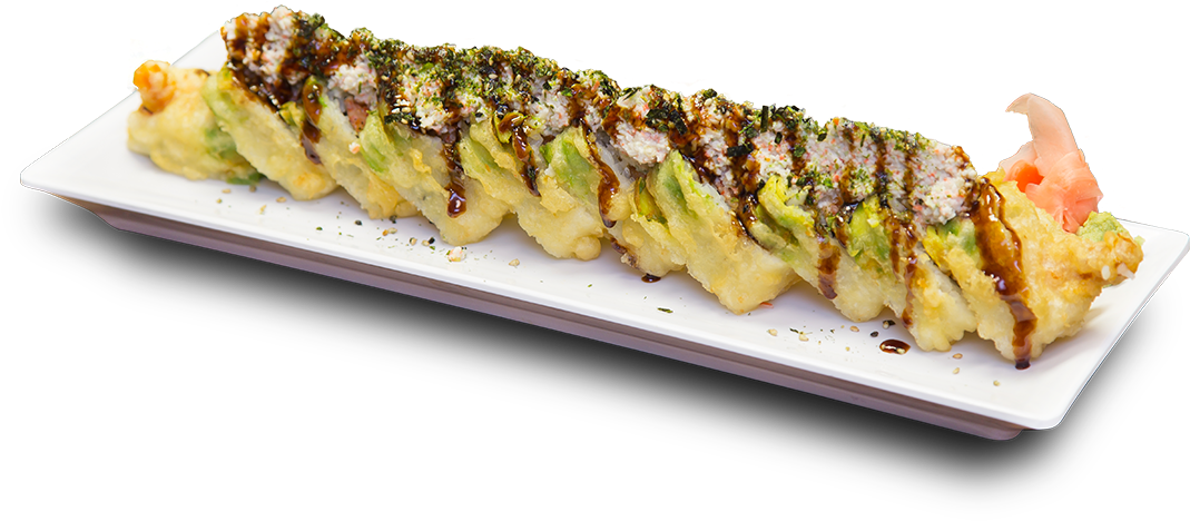 Spurs Roll - Sushi Fried Roll Png (1200x800), Png Download