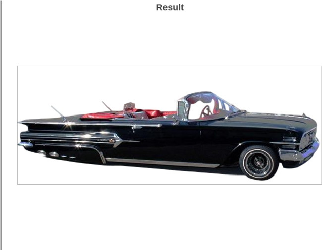 Black Impala Old School - Ford Thunderbird (683x505), Png Download