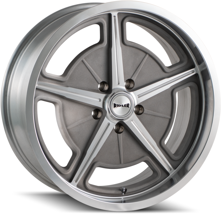 Ridler605gr1 - Ridler Wheels 605 (1000x1000), Png Download