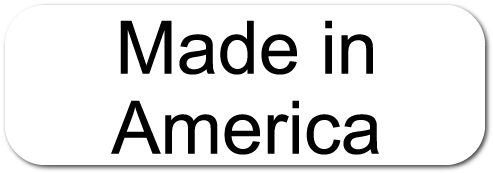 Made In America Rectangle Labels - Vitro (500x500), Png Download