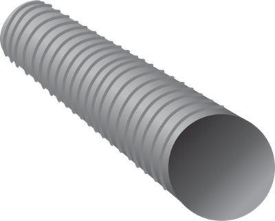 Corrugated Pipe - Pipe (400x321), Png Download