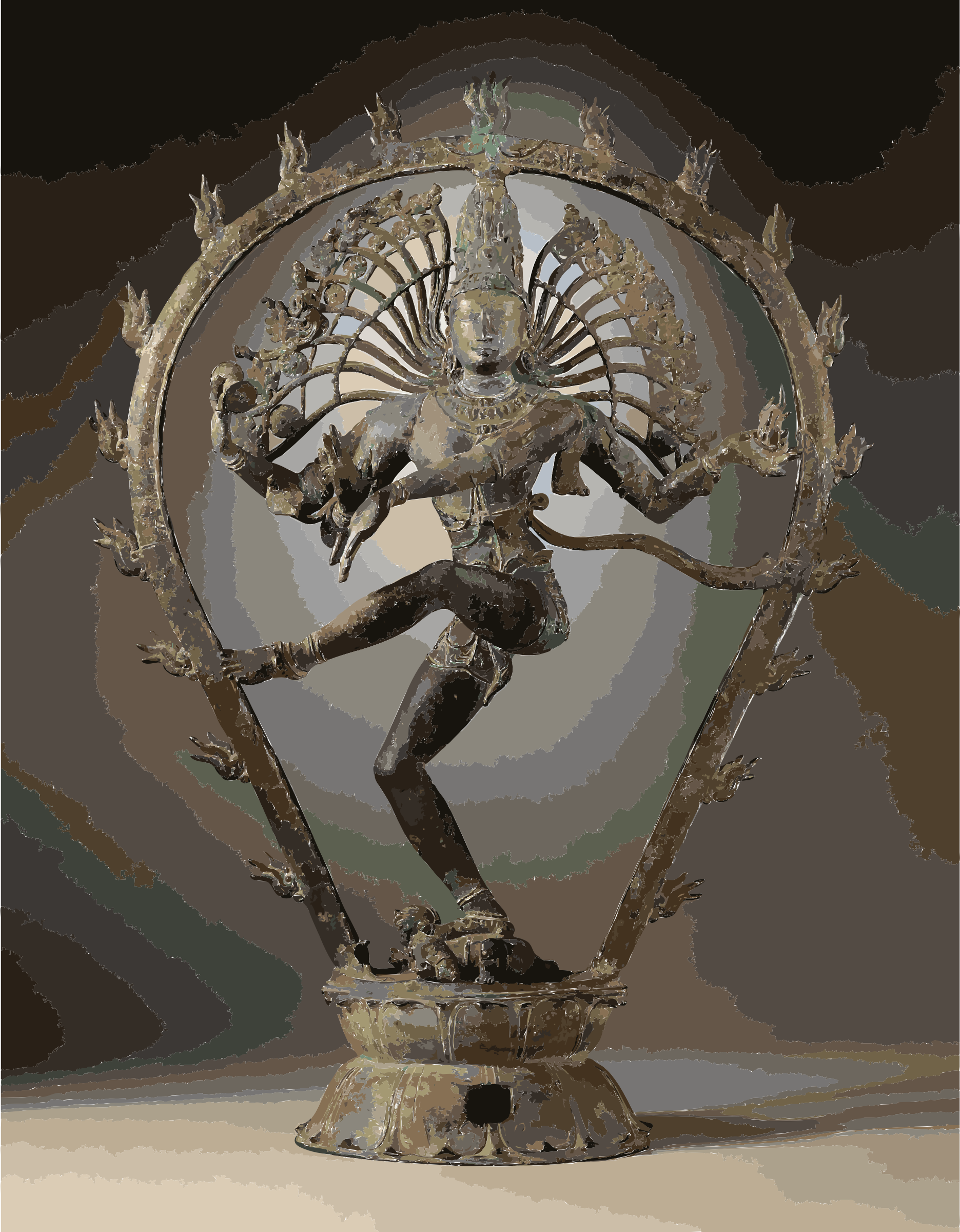 This Free Icons Png Design Of Shiva As The Lord Of (1871x2400), Png Download