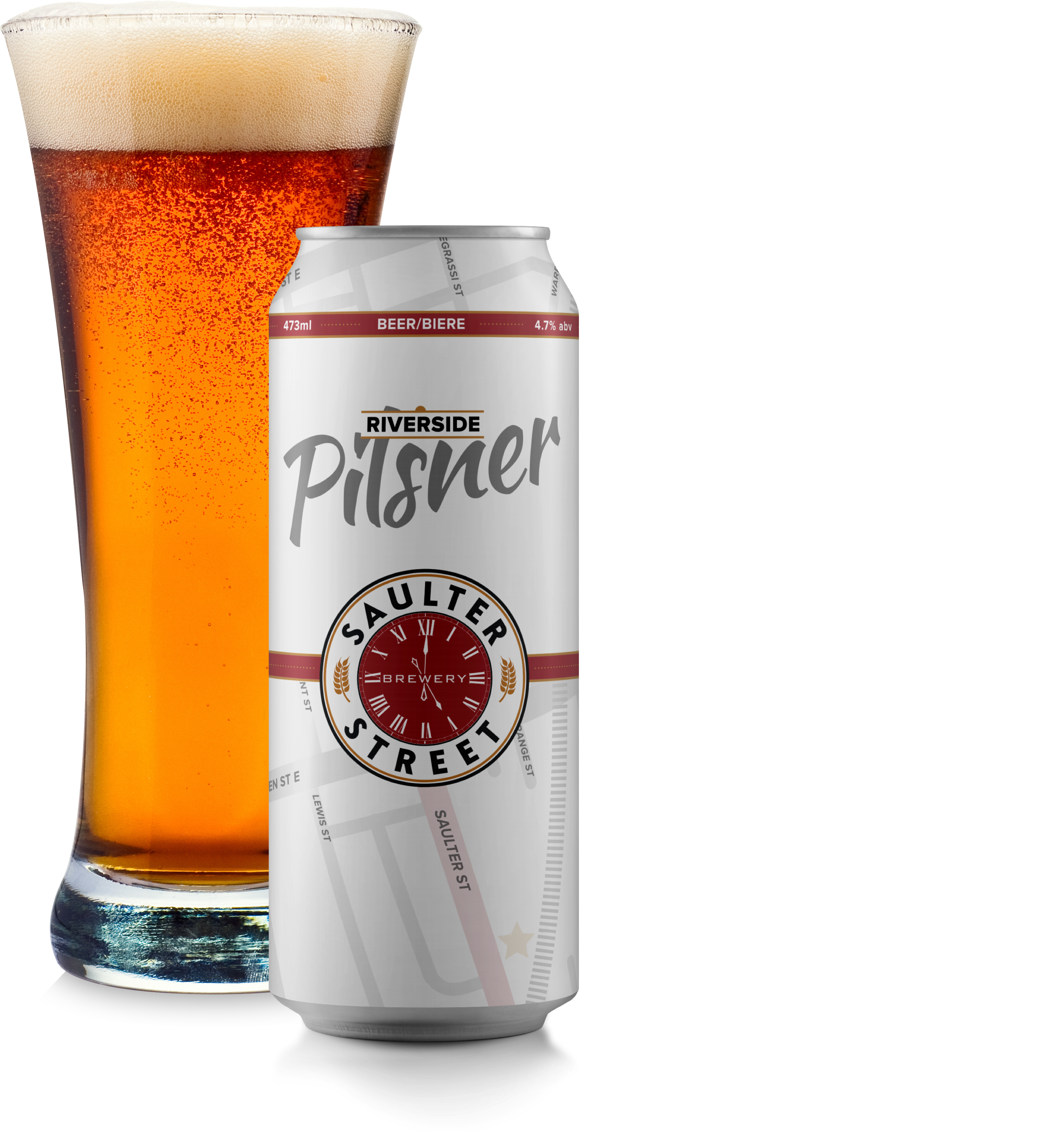 Smooth And Crisp, This Copper Coloured, Medium Bodied - Beer (3240x3444), Png Download
