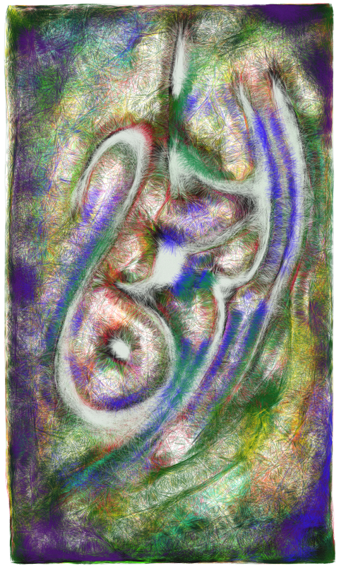 Waqt Guzarta Jata Hai - Fractal Art (480x800), Png Download
