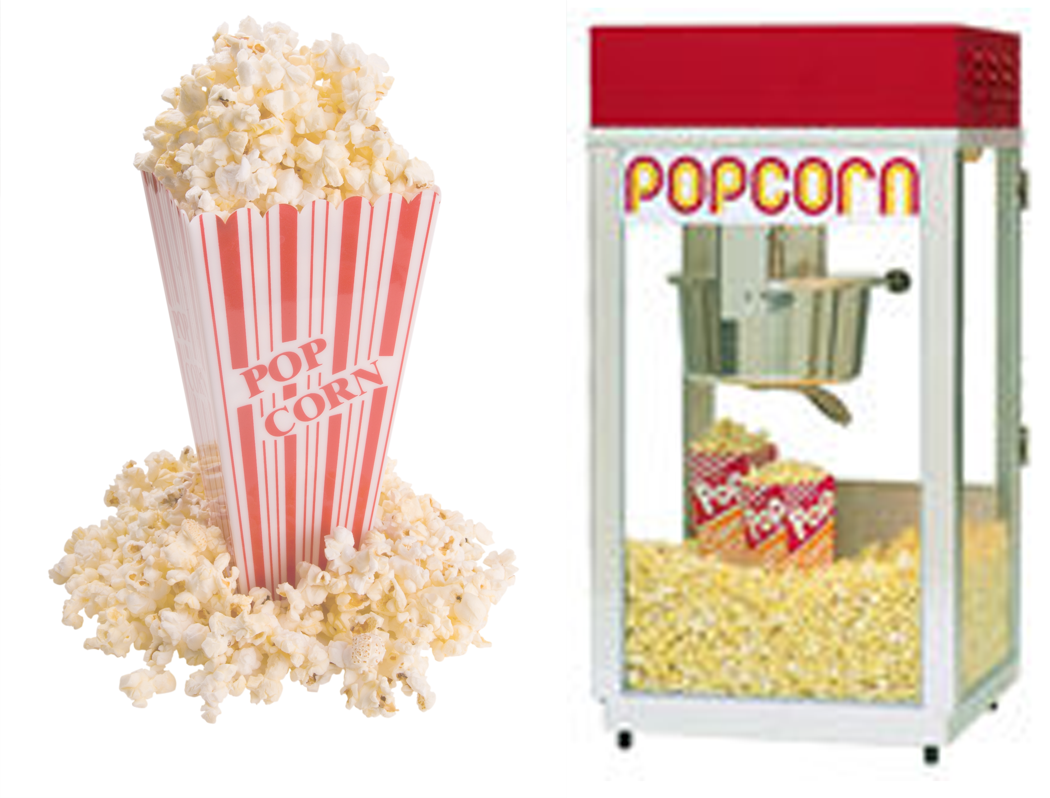Popcorn - Gold Medal Products 2488 8 Oz. Super 88 Popcorn Popper (3500x2592), Png Download