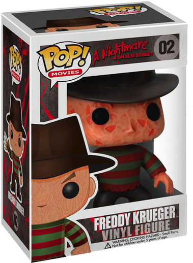Nightmare On Elm Street - Nightmare Freddy Pop Vinyl (421x559), Png Download