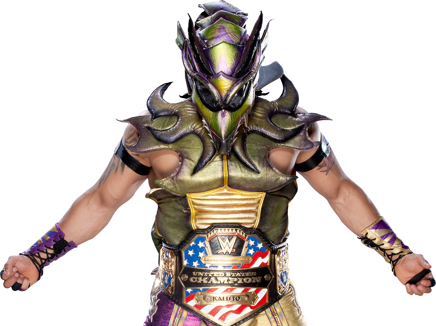 Nxc4dkh - Wwe United States Champion Kalisto (1430x1070), Png Download