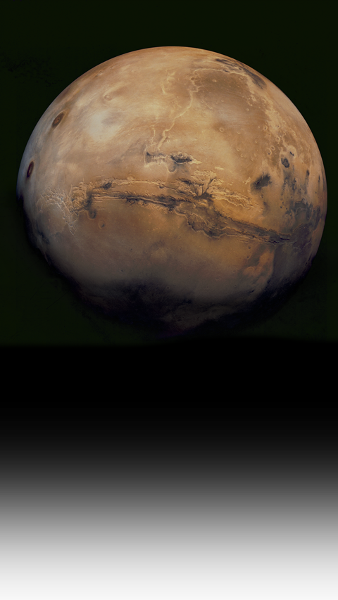 Augmented Reality Is A New Approach To Digital Storytelling - Planet Mars (480x853), Png Download