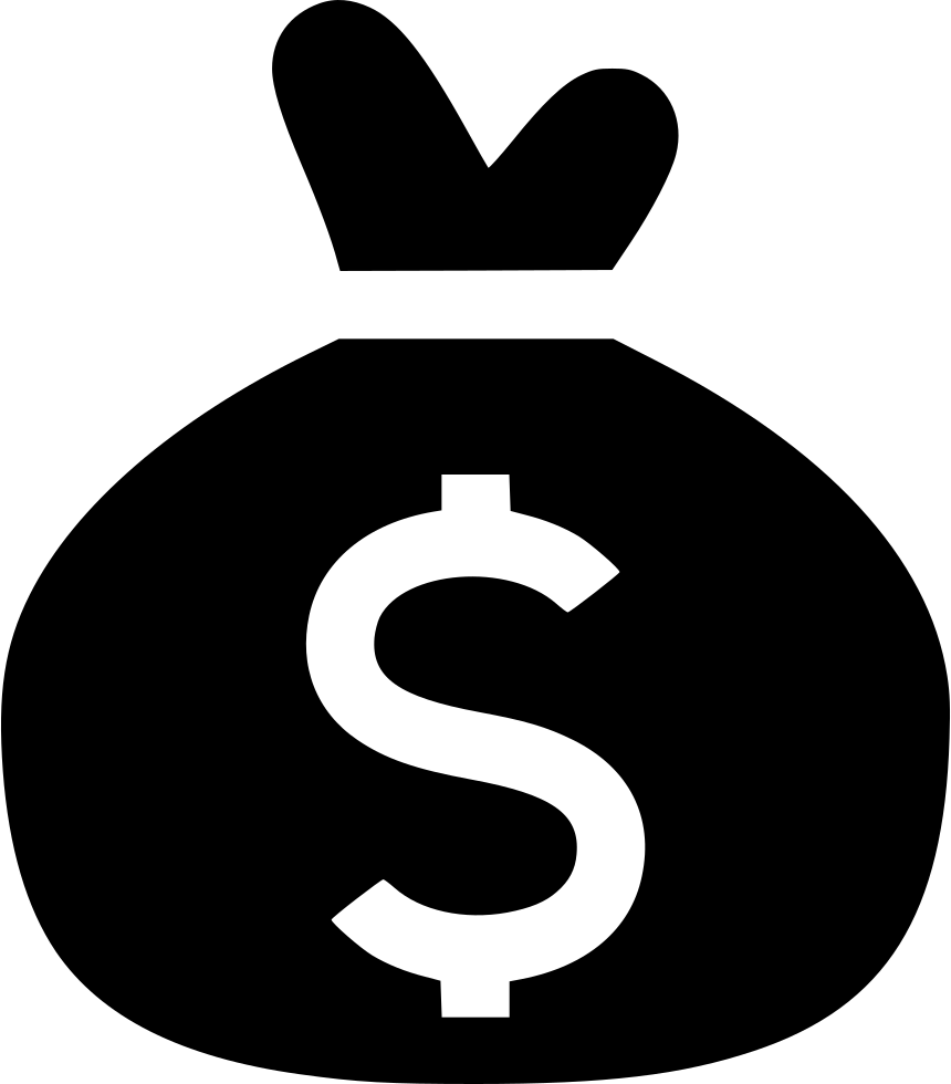 Money Bag - - Svg Bag Money (860x980), Png Download
