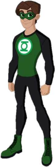 Dc Super Hero Girls Green Lantern (236x554), Png Download
