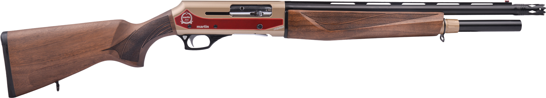 Martin Arms M301 Semi Auto Shotgun - Rottweil Over And Under Shotgun (2000x544), Png Download