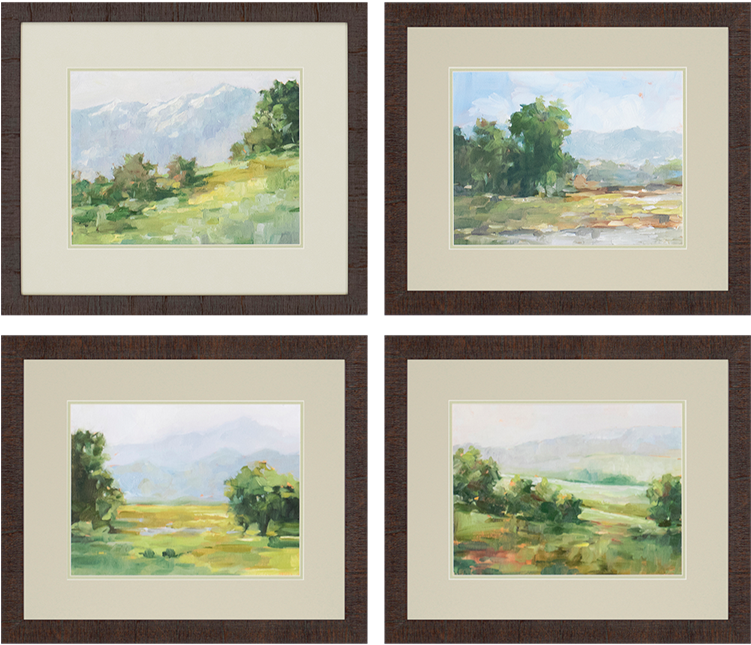 Icanvas Mountain Backdrop Iv Art By Ethan Harper Canvas (550x550), Png Download