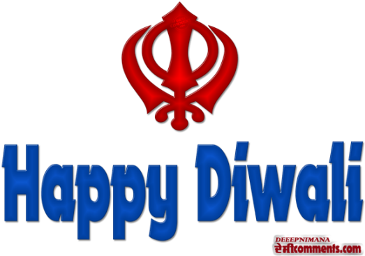Happy Diwali - Deg Tegh Fateh (544x408), Png Download