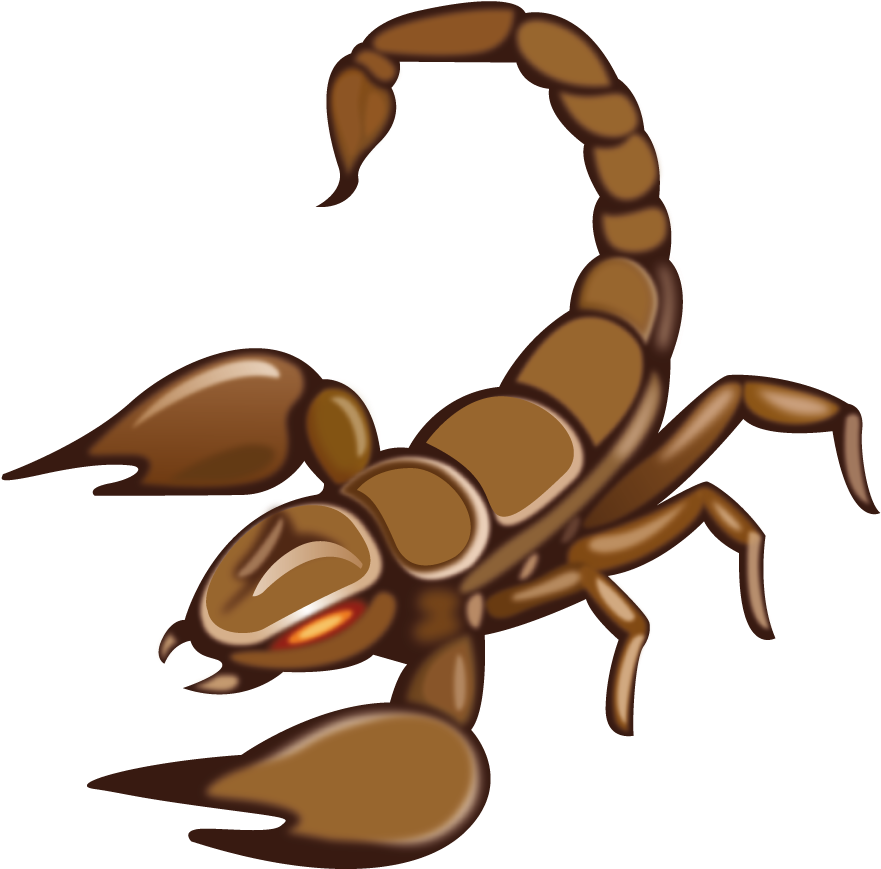 Scorpion - Emoji De Escorpion (1024x1024), Png Download
