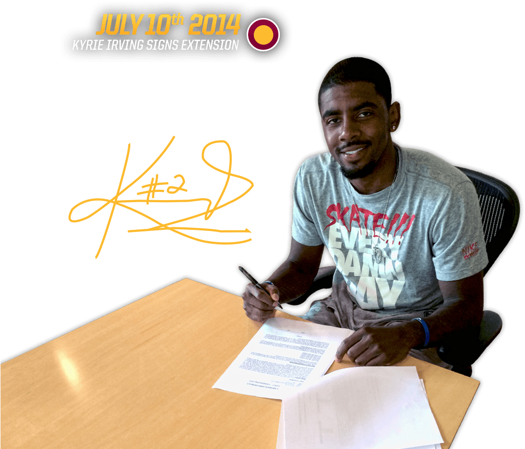 Kyrie Inks Extension - Kyrie Irving (1024x900), Png Download