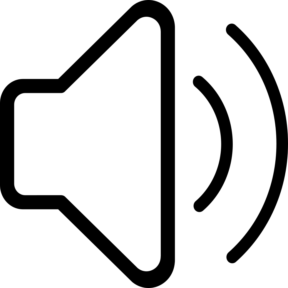 My Radio Comments - آیکون بلندگو (980x980), Png Download