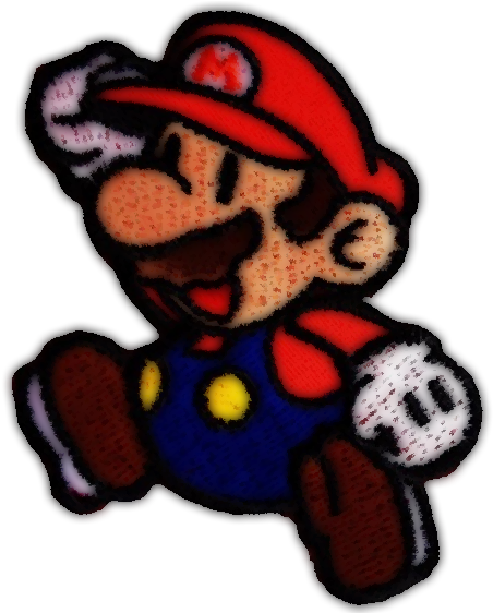 Marioplushgames - Mario Toon (466x561), Png Download
