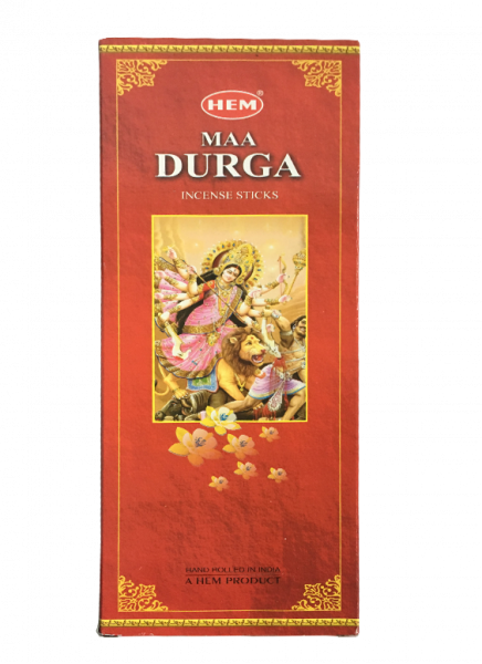 Hem Maa Durga Incense Sticks (box Of 6 Tubes) (436x600), Png Download