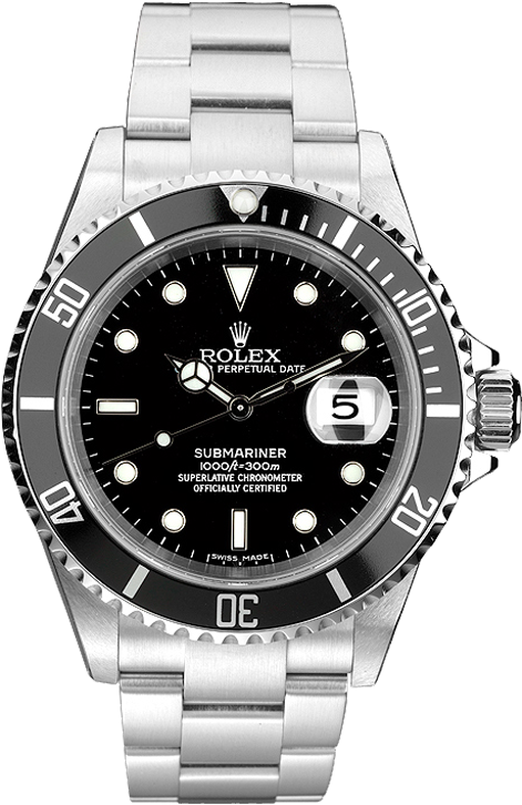 Rolex Sumariner Date - Orange Strap Rolex Submariner (490x745), Png Download