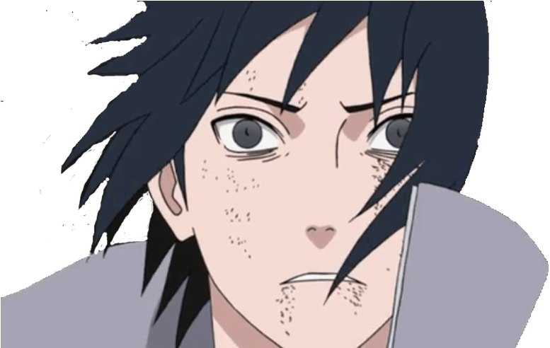 Sasuke Shocked Render By Sakamakijustine On Deviantart - Sasuke Surprised (800x491), Png Download