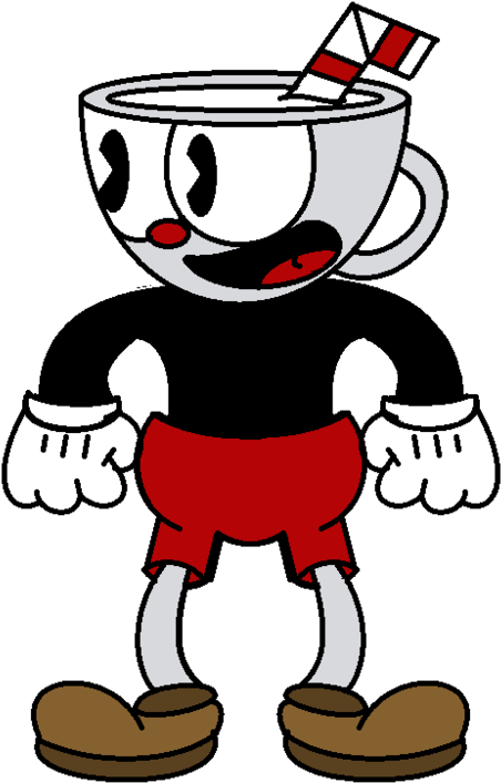 Cuphead By Nashdash07 On Deviantart - Drawing (888x900), Png Download