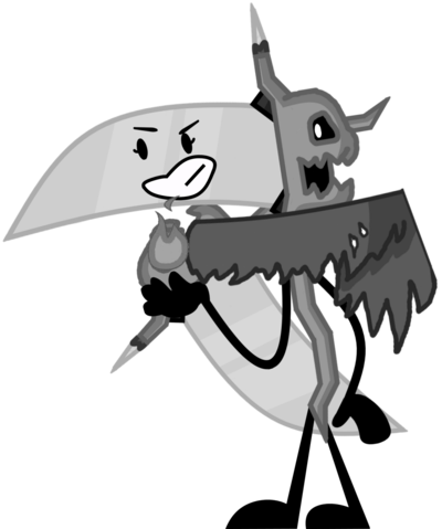 Grim Reaper Clipart Gream - Cartoon (400x479), Png Download