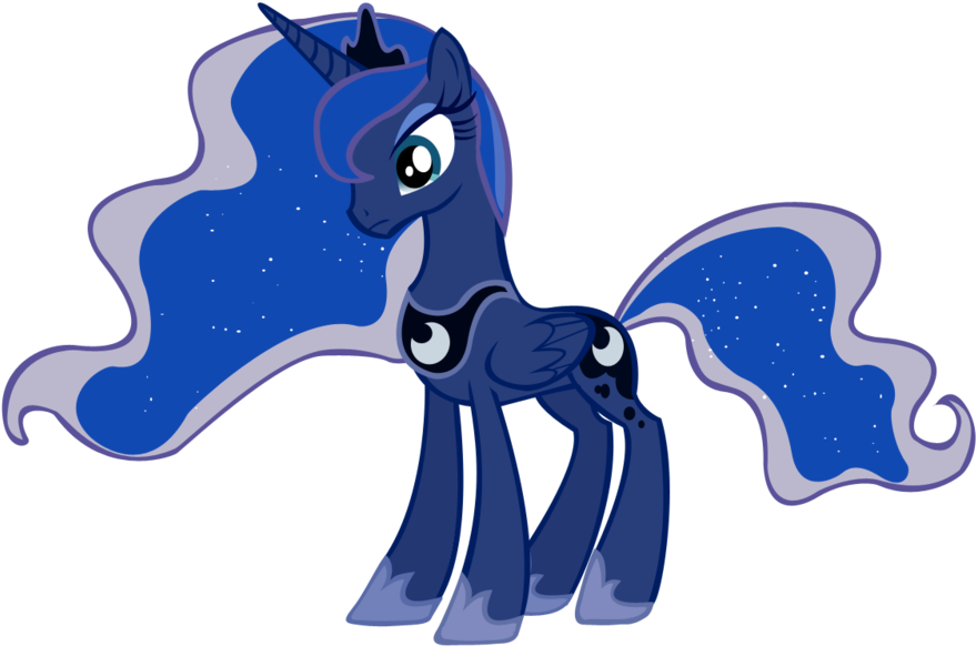 Luna Pony - Princess Luna Season 2 (900x599), Png Download