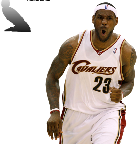 Lebron James Clipart - Print: Cleveland Cavaliers - Lebron James Photo, 16x20in. (640x480), Png Download