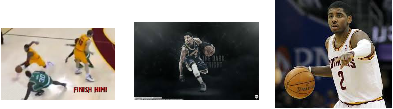 Kyrie Irving Practiced Dribbling For 10000 Making Him - Kyrie Irving Cleveland Cavaliers Basketball Sport 24x18 (785x218), Png Download