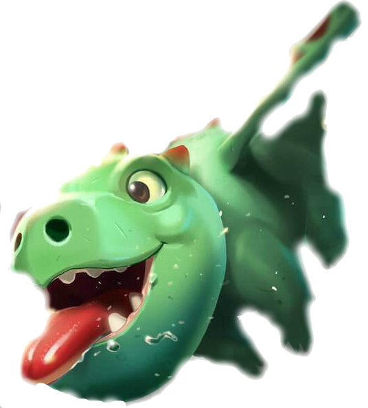 Tras Mucho Esfuerzo He Conseguido La Siguiente Fotografía - Baby Dragon Clash Royale Png (536x595), Png Download