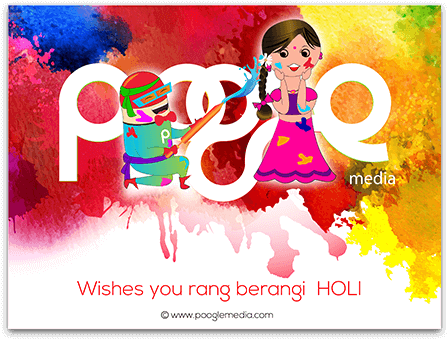 Rang Birangi Holi - Illustration (484x707), Png Download