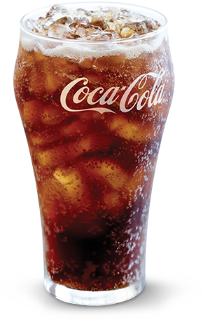Coca-cola - وجبة سبايسي من ماك (444x507), Png Download