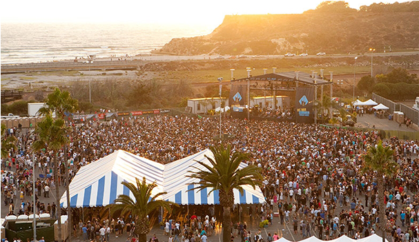 Concert Area Del Mar Racetrack (750x350), Png Download